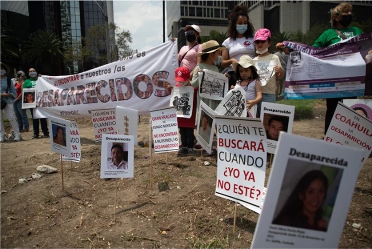 Cinco ENTIDADES de MÉXICO concentran +56 MIL casos de PERSONAS DESAPARECIDAS