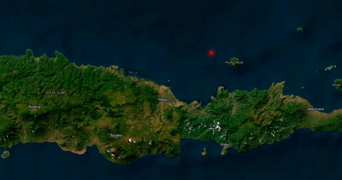 Nuevo sismo sacude Indonesia, sin alerta de tsunami