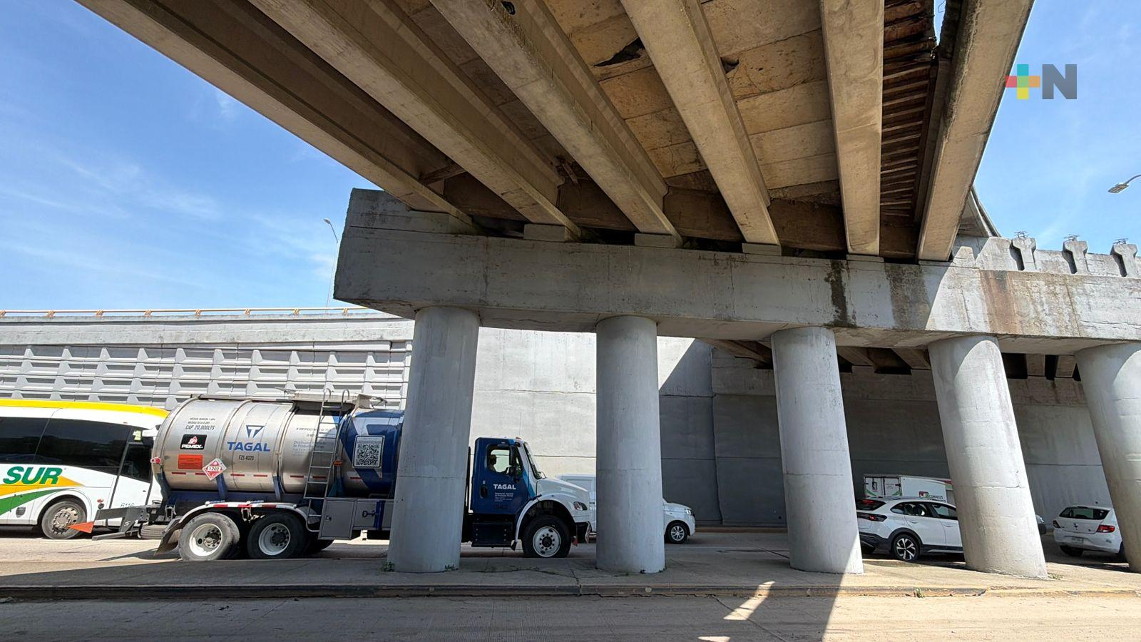 Demolerán viejo distribuidor vial para construir puente Coatzacoalcos III