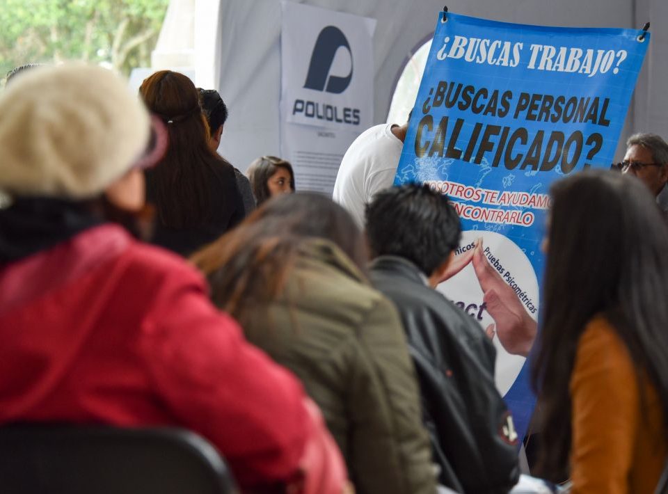 10.4 millones de personas con necesidad de EMPLEO; la tasa de desempleo se sitúa en el 3%