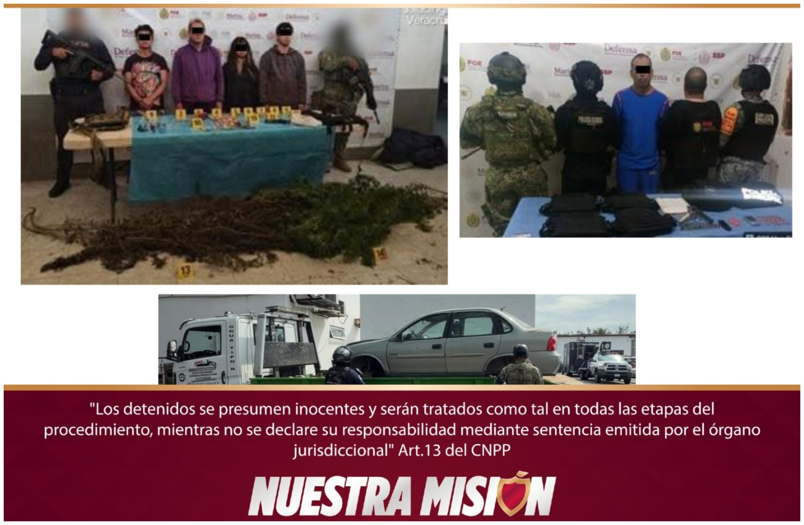 Detenidos 11 presuntos integrantes de células delictivas durante operativos coordinados